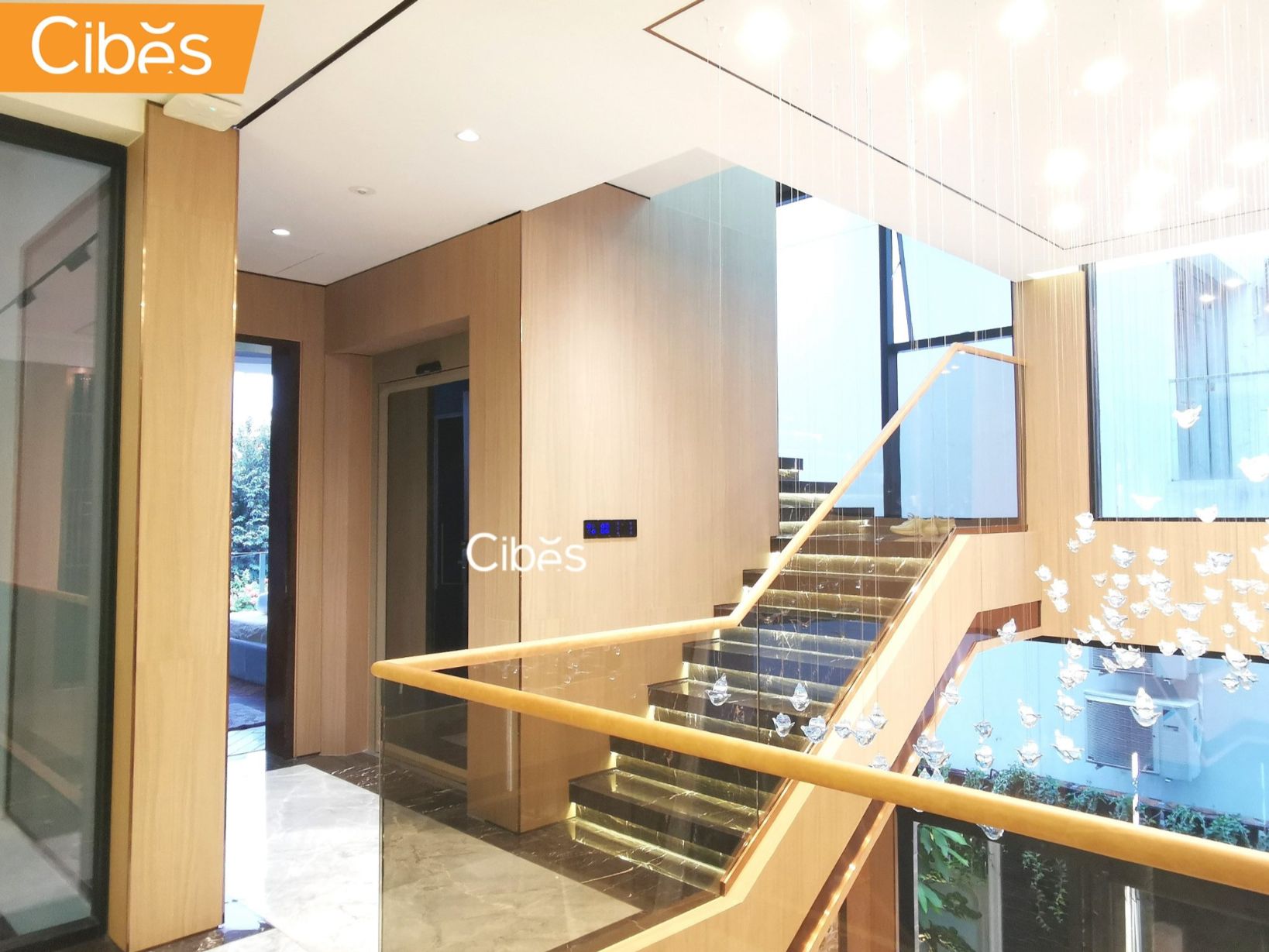 Lắp đặt Cibes V70 Galaxy cho công trình xây sẵn giếng thang tại Thủ Đức, TP.HCM